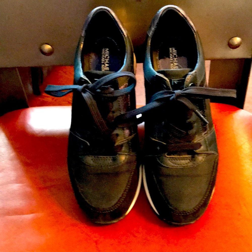 Michael Kors Navy Sneakers